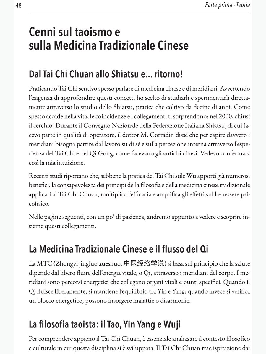 Pagina del libro: Taoismo, Yin Yang e Wuxing
