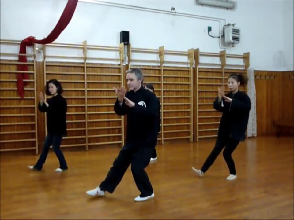 Praticanti di Taiji Quan di Shanghai in Visita a Genova &ndash;  forma breve